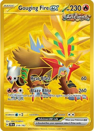 Gouging Fire ex - 214/162 [SV05: Temporal Forces] Holofoil