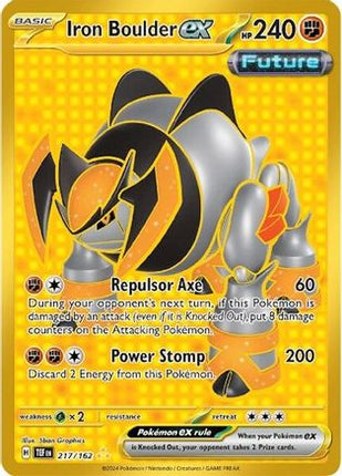 Iron Boulder ex - 217/162 [SV05: Temporal Forces] Holofoil