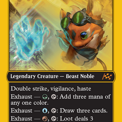 Loot, the Pathfinder (First-Place Foil) [Aetherdrift] Foil