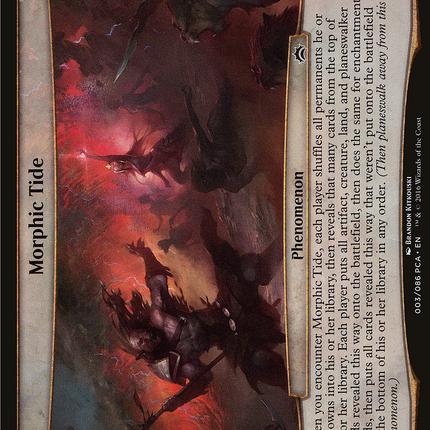 Morphic Tide [Planechase Anthology Planes]