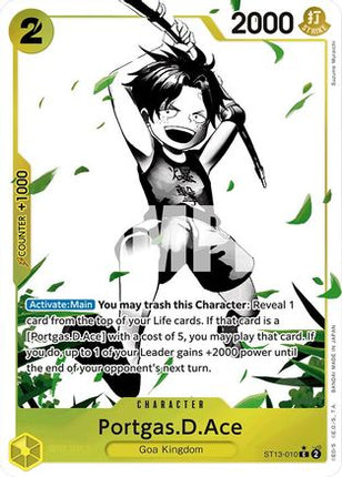 Portgas.D.Ace (010) (Parallel) (ST13-010) - Ultra Deck: The Three Brothers Foil