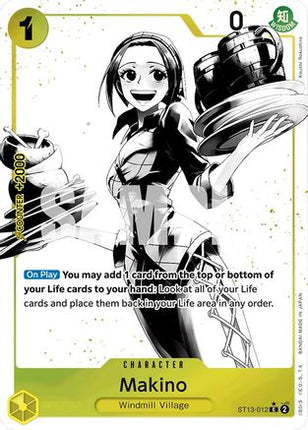 Makino (Parallel) (ST13-012) - Ultra Deck: The Three Brothers Foil