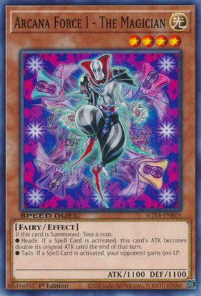 Arcana Force I - The Magician [SGX4-ENB03] Common / Short Print 1st Edition