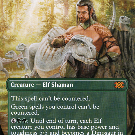 Allosaurus Shepherd (Borderless) [Double Masters 2022]
