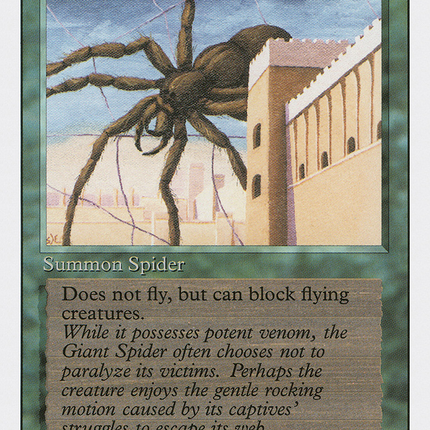 Giant Spider [Revised Edition]