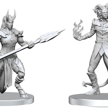 Pathfinder Deep Cuts Miniatures: Vordine (Infantry Devil) & Pitborn Rogue