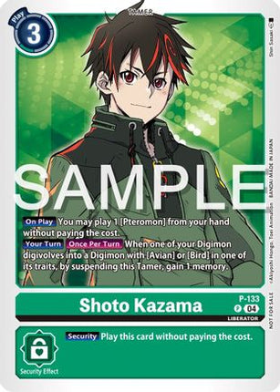 Shoto Kazama [P-133] [Digimon Promotion Cards]
