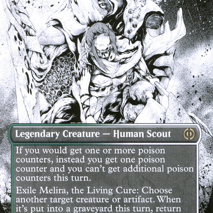 Melira, the Living Cure (Showcase) (Borderless) [Phyrexia: All Will Be One]