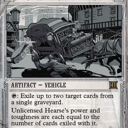 Unlicensed Hearse (Showcase) (Borderless) [Breaking News]