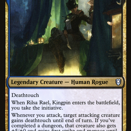 Rilsa Rael, Kingpin [Commander Legends: Battle for Baldur's Gate]