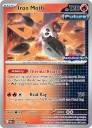 Iron Moth - 028/182 (European Promo) [Miscellaneous Cards & Products] Reverse Holofoil
