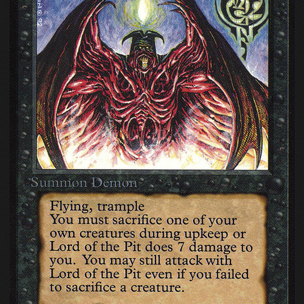 Lord of the Pit [Intl. Collectors' Edition]