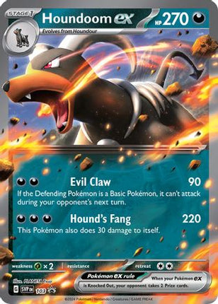 Houndoom ex - 103 - 103/null [SV: Scarlet & Violet Promo Cards] Holofoil