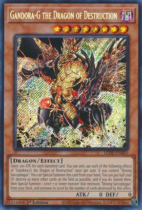 Gandora-G the Dragon of Destruction (Secret Rare) [LEDE-EN001] 1st Edition