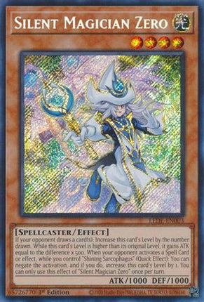 Silent Magician Zero [LEDE-EN003] (Secret Rare) 1st Edition