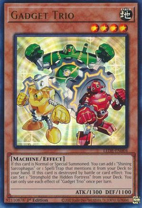 Gadget Trio (Ultra Rare) [LEDE-EN004] 1st Edition