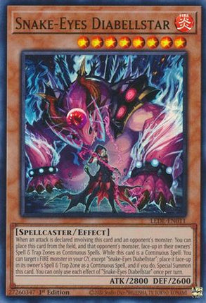 Snake-Eyes Diabellstar (Ultra Rare) [LEDE-EN011] 1st Edition