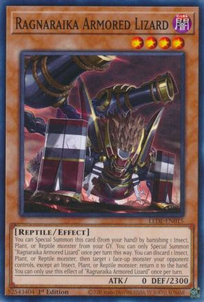Ragnaraika Armored Lizard[LEDE-EN015] (Common / Short Print) 1st Edition