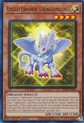 Lightsworn Dragonling (Ultra Rare) [LEDE-EN023] 1st Edition