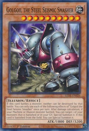 Golgoil the Steel Seismic Smasher (Common / Short Print) [LEDE-EN026] 1st Edition