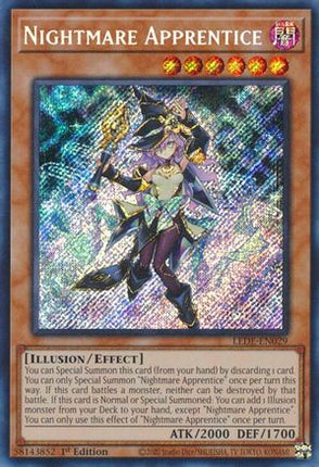 Nightmare Apprentice[LEDE-EN029] (Secret Rare) 1st Edition
