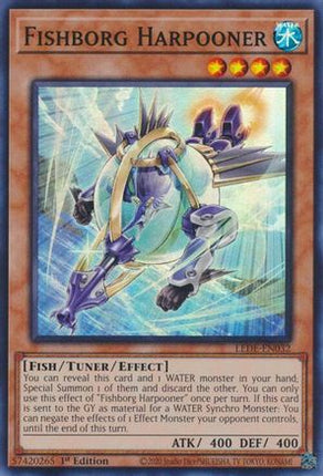 Fishborg Harpooner (Super Rare) [LEDE-EN032] 1st Edition