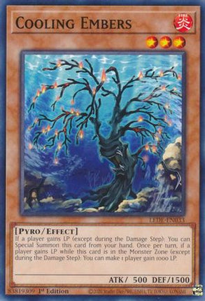 Cooling Embers (Common / Short Print) [LEDE-EN033] 1st Edition
