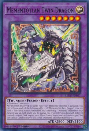Mementotlan Twin Dragon (Common / Short Print) [LEDE-EN037] 1st Edition