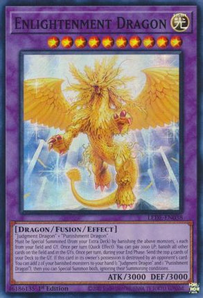 Enlightenment Dragon (Super Rare) [LEDE-EN038] 1st Edition