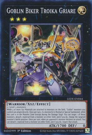 Goblin Biker Troika Griare (Super Rare) [LEDE-EN044] 1st Edition