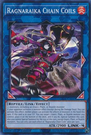 Ragnaraika Chain Coils (Super Rare) [LEDE-EN049] 1st Edition