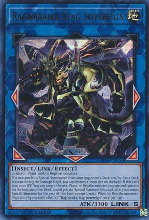 Ragnaraika Stag Sovereign (Ultra Rare) [LEDE-EN050] 1st Edition