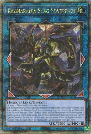 Ragnaraika Stag Sovereign (Quarter Century Secret Rare)  [LEDE-EN050] 1st Edition