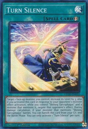 Turn Silence (Super Rare) [LEDE-EN052] 1st Edition