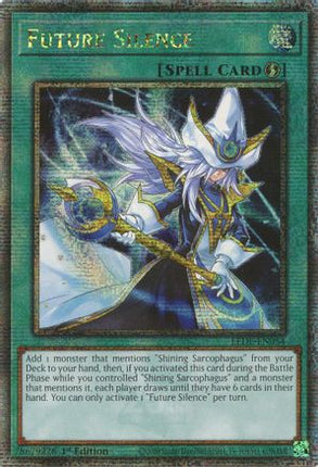 Future Silence (Quarter Century Secret Rare)  [LEDE-EN054] 1st Edition