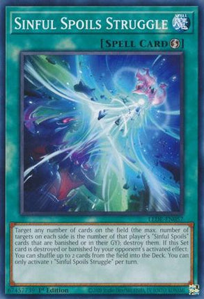 Sinful Spoils Struggle (Common / Short Print) [LEDE-EN057] 1st Edition