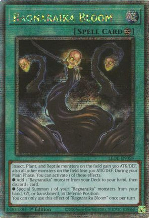 Ragnaraika Bloom  [LEDE-EN058] Quarter Century Secret Rare 1st Edition