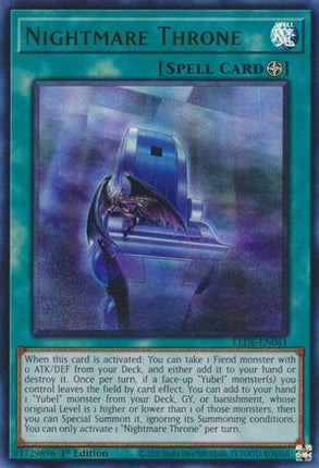 Nightmare Throne (Ultra Rare) [LEDE-EN061] 1st Edition