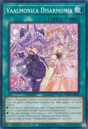 Vaalmonica Disarmonia (Common / Short Print) [LEDE-EN066] 1st Edition