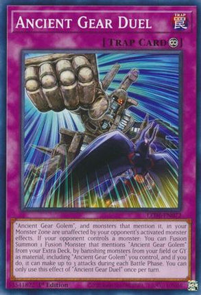 Ancient Gear Duel (Common / Short Print) [LEDE-EN072] 1st Edition