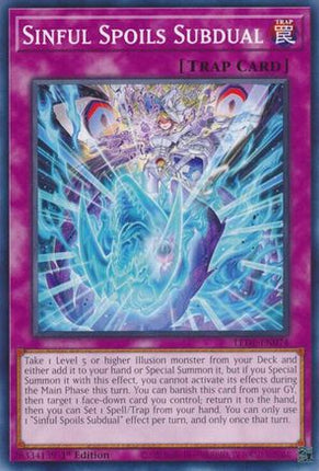 Sinful Spoils Subdual (Common / Short Print) [LEDE-EN074] 1st Edition