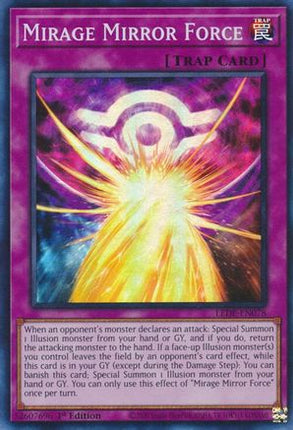 Mirage Mirror Force[LEDE-EN078] (Super Rare) 1st Edition