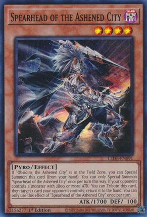 Spearhead of the Ashened City (Super Rare) [LEDE-EN091] 1st Edition