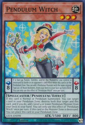 Pendulum Witch (Super Rare) [LEDE-EN098] 1st Edition