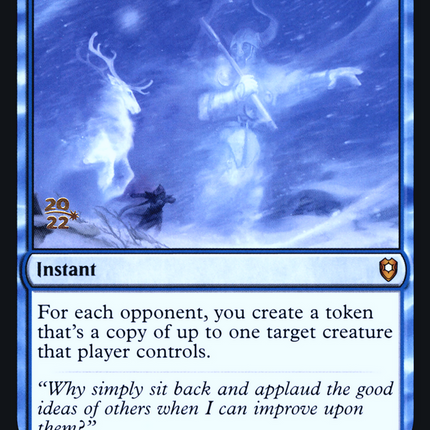 Elminster's Simulacrum [Battle for Baldur's Gate Promos] Prerelease Foil