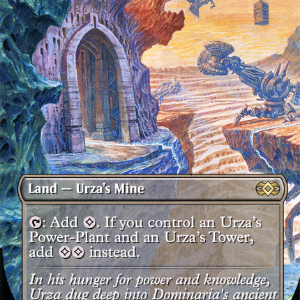 Urza's Mine (Borderless) [Double Masters]