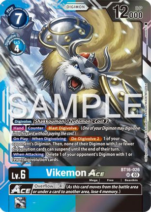 Vikemon Ace [BT16-026] [Beginning Observer] Foil