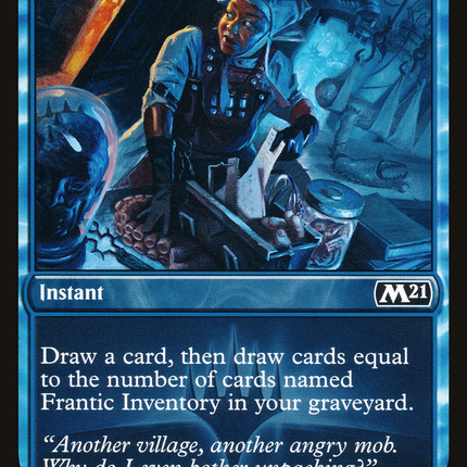 Frantic Inventory [Core Set 2021]