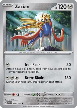 Zacian - 136/182 [Deck Exclusives]