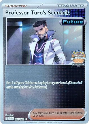 Professor Turo's Scenario (Regional Championship) - null/null [League & Championship Cards] Reverse Holofoil
